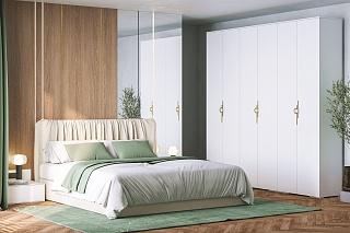 Шкаф распашной Белиз - 6 Белый