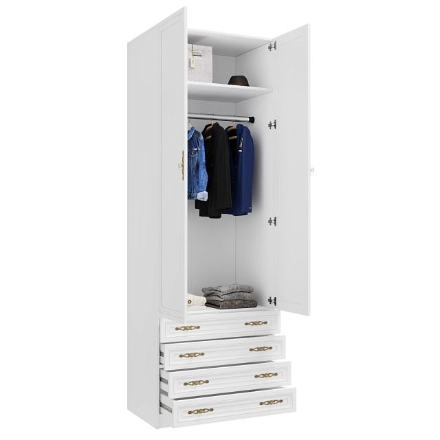 Шкаф распашной Карлос - 028 Белый