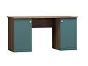 Письменный стол Скарабей - 4 МДФ Аквамарин
