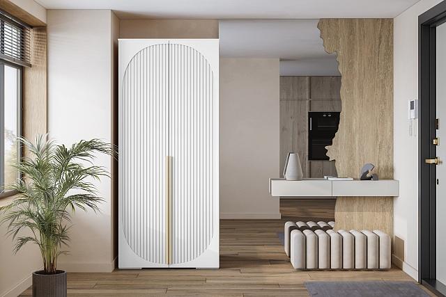 Шкаф распашной Брей - 1 Белый