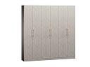 Шкаф распашной Дольче - 6 МДФ Кашемир