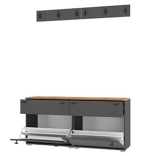 Прихожая Квели - 2 Графит