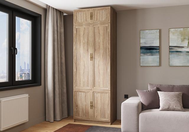 Шкаф распашной Карлос - 039 Дуб Сонома