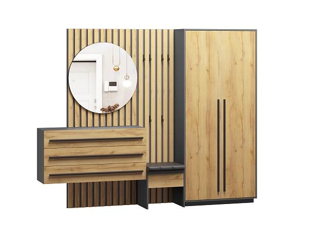 Прихожая Неаполь - 5 Графит