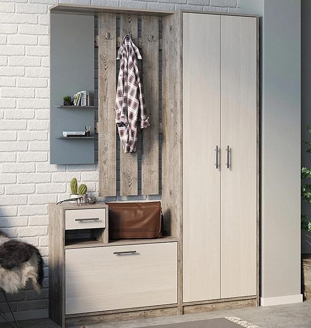 Прихожая Феникс-Модерн Боб Пайн / Бодега Белый (668369)