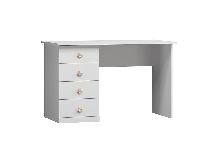 Письменный стол Скарабей - 2 МДФ Белый