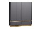 Шкаф распашной Exeed - 4 Графит
