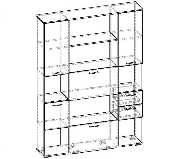 Стеллаж Бриз - 6.03