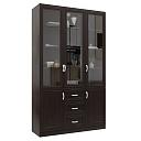 Книжный шкаф Библиограф - 3 №6 Венге