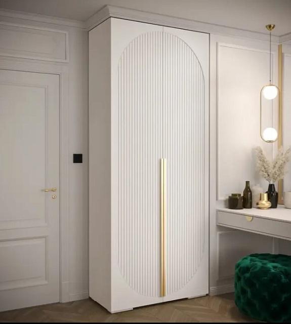 Шкаф распашной Брей - 1 Белый (5546имл)