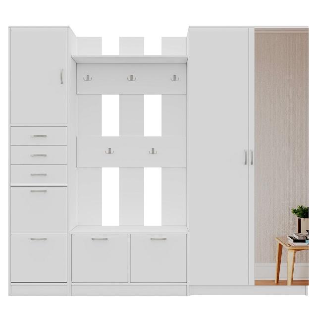 Прихожая Ольга - 9 Белый