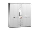 Шкаф распашной София РАХ - 17 МДФ Белый