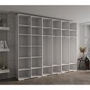 Шкаф распашной Мори - 14 Белый