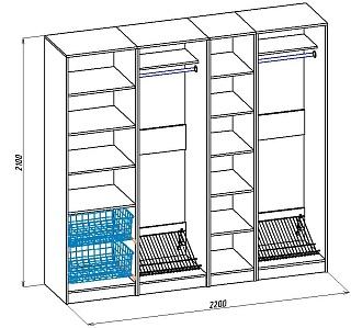 Гардеробная Alexa - 15