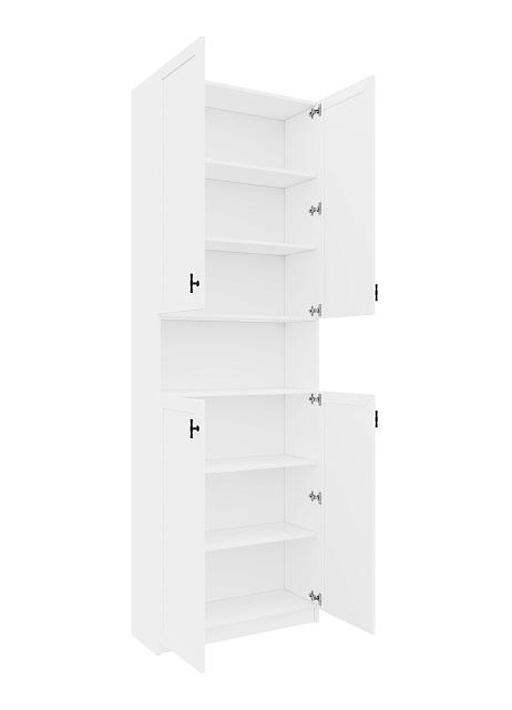 Стеллаж Билли Хелена - 22 Белый / Черный