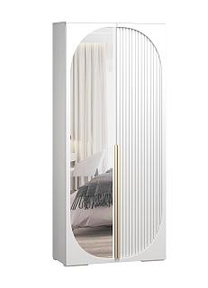 Шкаф распашной Брей - 1.1 Белый