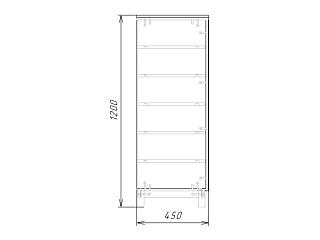 Стеллаж Техас - 4 МДФ