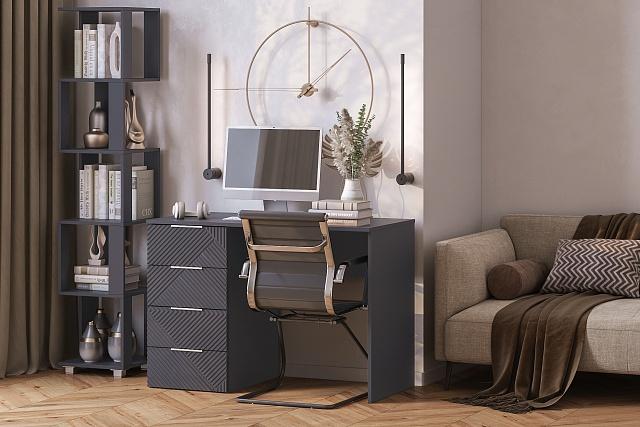 Письменный стол Салерно NEW 2 Графит