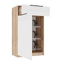 Тумба для обуви Астрис - 3 Белый