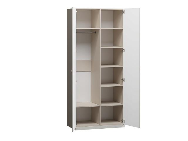 Шкаф распашной Скарабей - 2 МДФ Кашемир