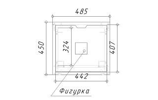 Стеллаж Kids - 15 Пастельно-Синий