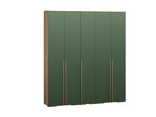 Шкаф распашной Лоренсе - 5 Шарли Green
