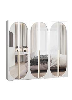 Шкаф распашной Брей - 3.2 Белый