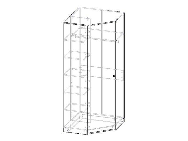 Шкаф угловой Колорадо МДФ