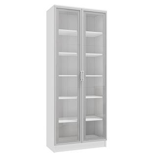 Книжный шкаф Альма - 7 Белый