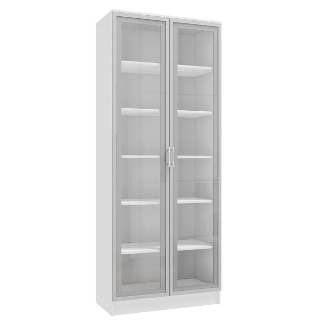 Книжный шкаф Альма - 7 Белый