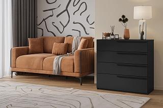 Комод Лорена Пакс - 4 Черный