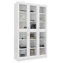 Книжный шкаф Библиограф - 3 №2 Белый