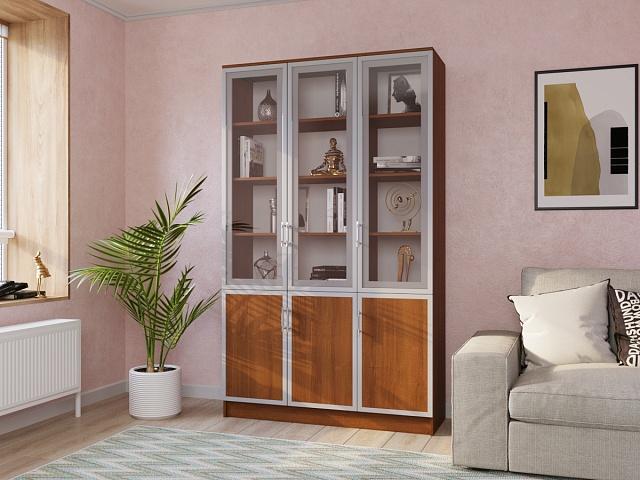 Книжный шкаф Альма - 15 Орех Экко