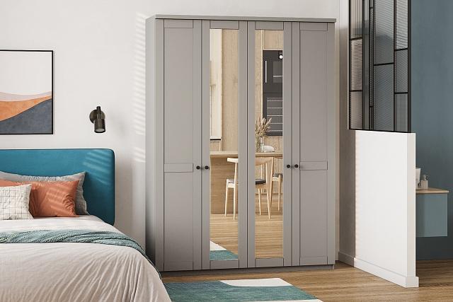 Шкаф распашной София РАХ - 5 МДФ Кашемир