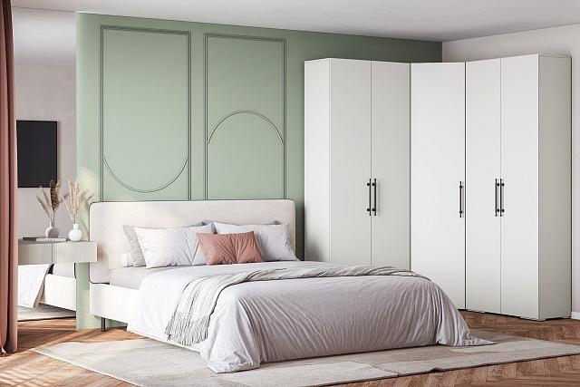 Шкаф угловой Мори-Хелена - 15 Белый