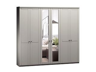 Шкаф распашной София РАХ - 4 МДФ Кашемир