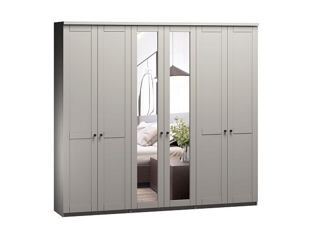 Шкаф распашной София РАХ - 4 МДФ Кашемир