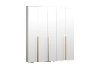 Шкаф распашной Эдинбург - 5 Белый