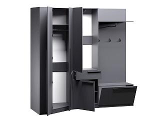 Прихожая Лорена Пакс - 3 Графит