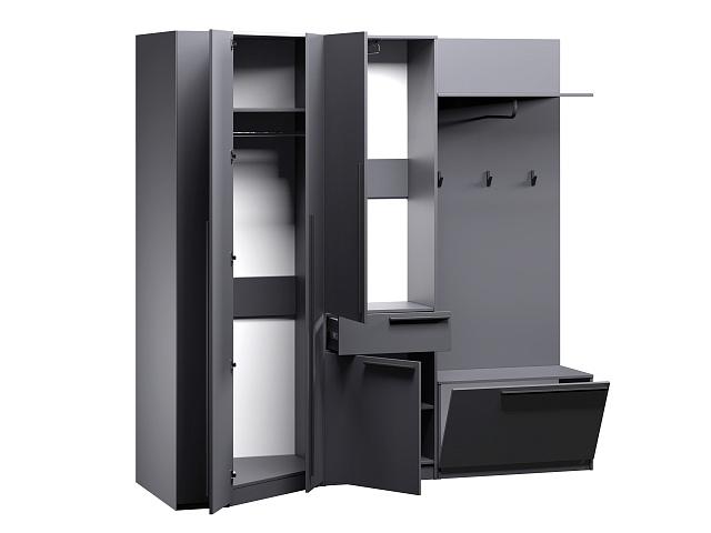 Прихожая Лорена Пакс - 3 Графит