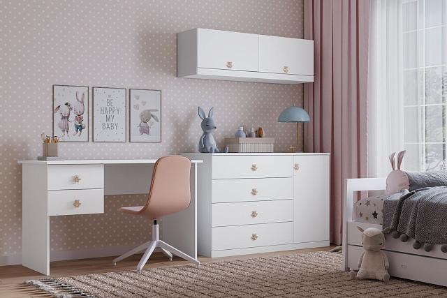 Детская стенка Скарабей Mini - 5 Белый