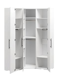 Шкаф угловой Мори-Хелена - 10 Белый