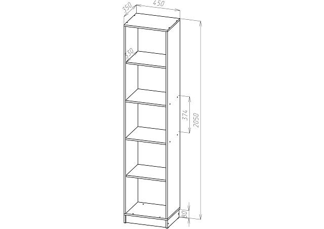 Стеллаж Сокол - 13