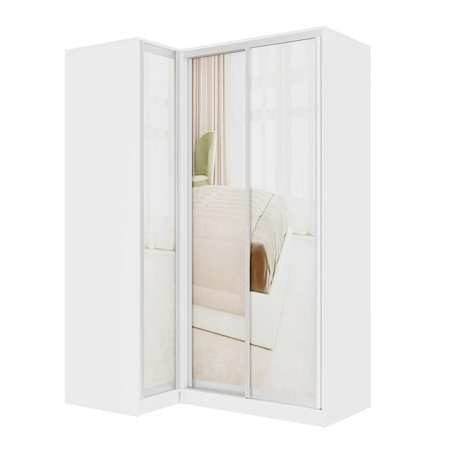 Шкаф-купе угловой Ромео - 7 Белый