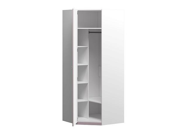 Шкаф угловой Банни МДФ Розовый Лайт