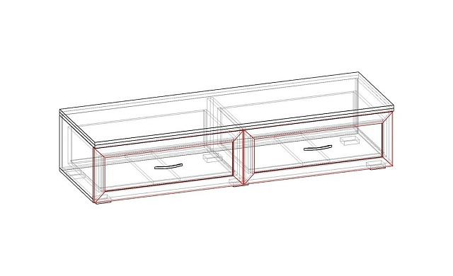 Тумба Квадро Т.001.1600-05