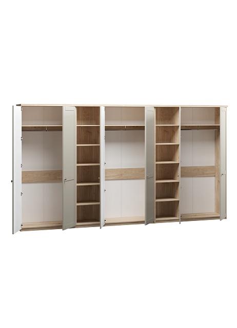 Шкаф распашной София РАХ - 29 МДФ Кастелло Медовый / Кашемир