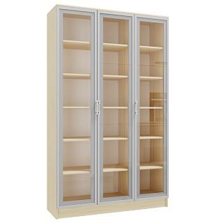 Книжный шкаф Альма - 13 Дуб Молочный