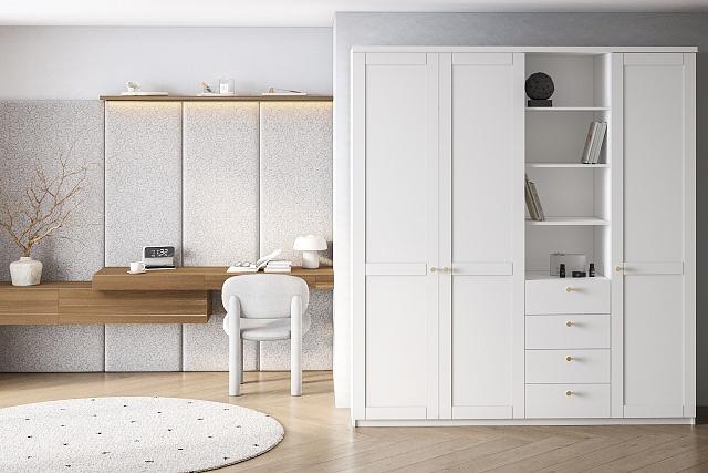 Шкаф распашной София РАХ - 30 МДФ Белый