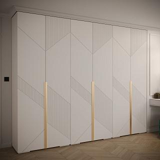 Шкаф распашной Нейс - 3 Белый